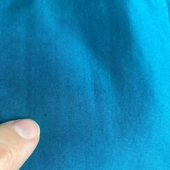 100% Silk Vtg 90s Bomber Jacket L - Picture 10 of 10